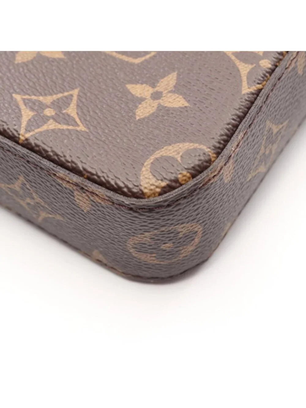 Louis Vuitton Viton Shoulder Bag Trio Messenger Monogram Stripe LV Squared